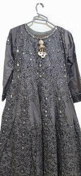 Sheikh boutique | Grey Maxi | Woman Frocks & Maxis | Small | Worn Once