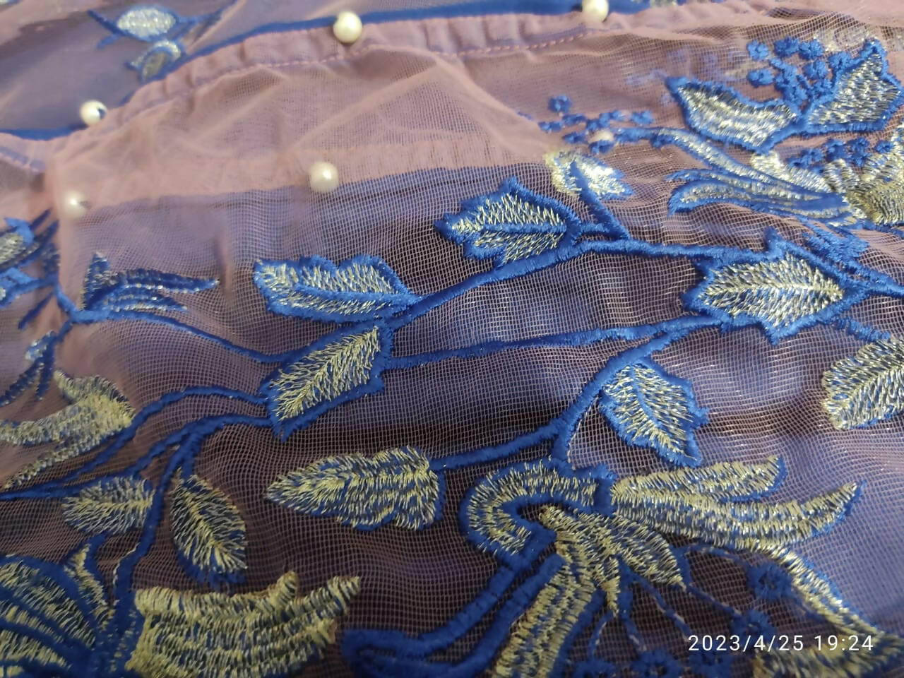 Embroidered Open Shirt & Capri ( SIz: S ) |Women Formals | Worn Once