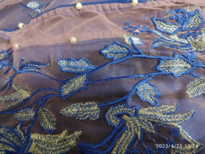 Embroidered Open Shirt & Capri ( SIz: S ) |Women Formals | Worn Once