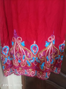 Khaadi | Embriodered lawn kurta.(Size:M) | Women Kurta | Worn Once.