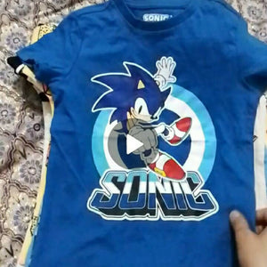 Boys Sonic T.shirt (Size: M ) | Boys Tops & Shirt | New