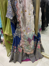 Charizma | Party Wear Lehnga Choli | Women Branded Formals | Medium | Worn Once