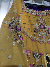 Heavy Embroidered Maxi | Women Frocks & Maxis | Small | Worn Once