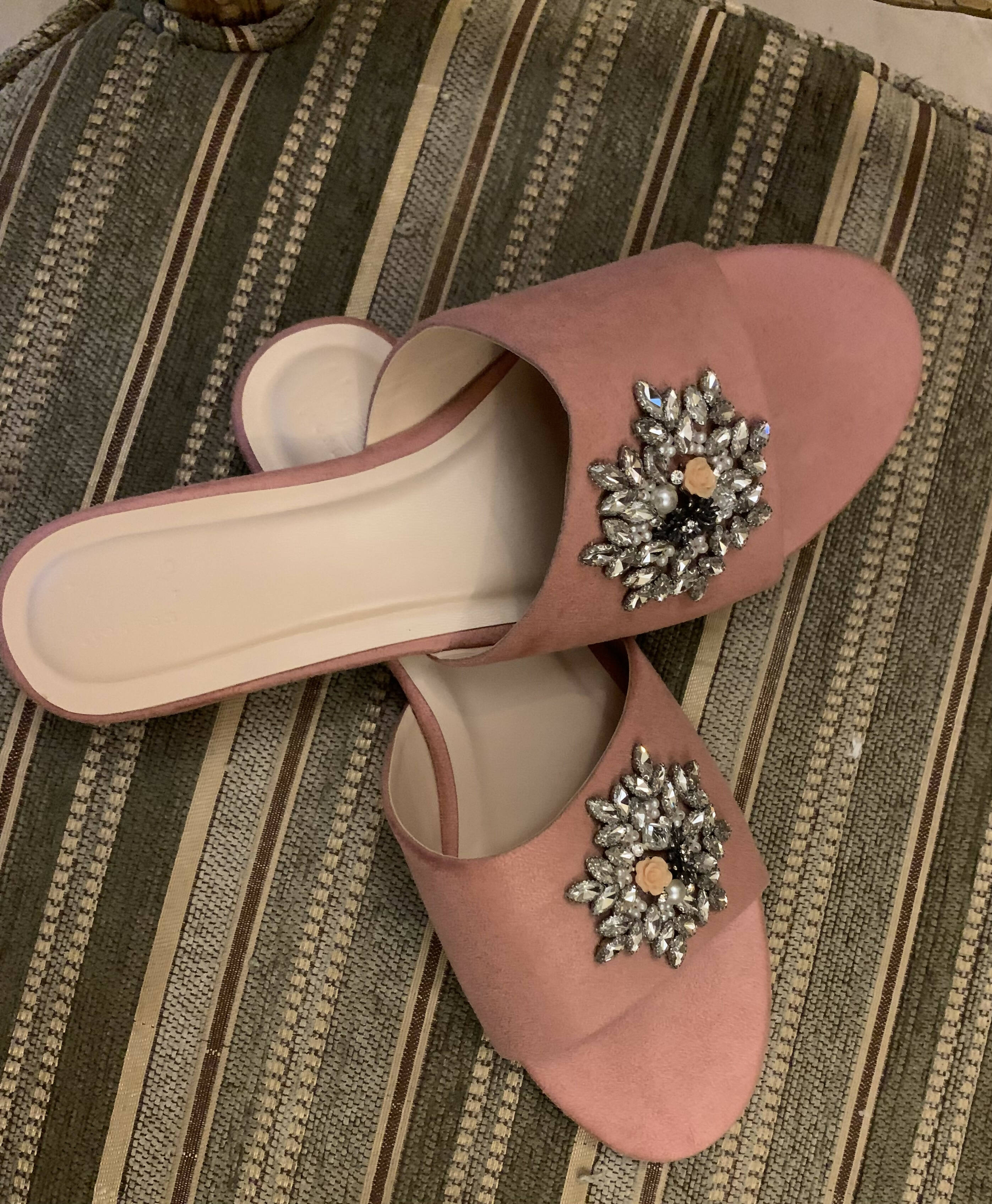 unzee london | Pink Fancy Flat (Size: 40) | Women Shoes | New