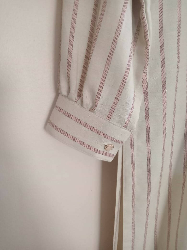 2 PC Striped Matching Kurta | Women Locally Made Kurta | Small | New