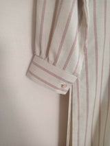 2 PC Striped Matching Kurta | Women Locally Made Kurta | Small | New