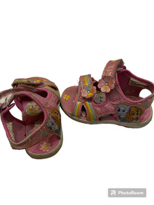 Pink Cartoon Sandals | Kids Shoes | Size: 1 yr | Preloved