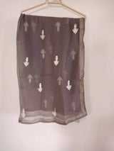 Grey Formal 3 Pcs Suit Embroidered | Women Locally Made Formals | X-Large | New