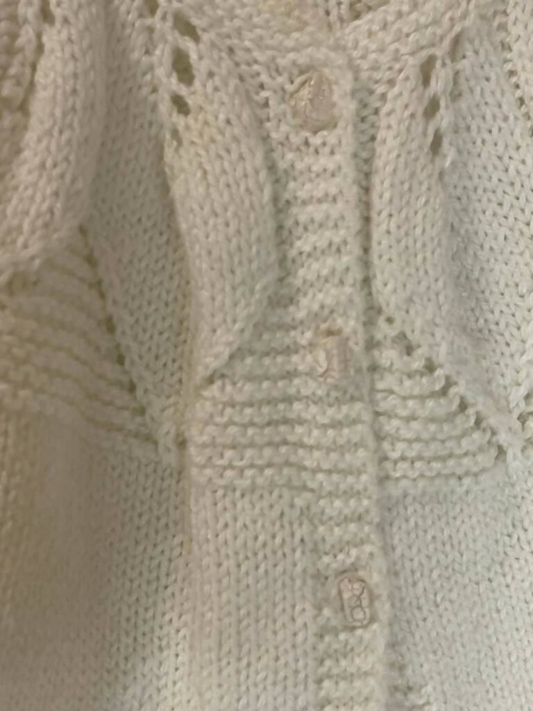 سفید سویٹر 2-3 سال | لڑکیوں کے ٹاپس اور شرٹس | پریلوڈ