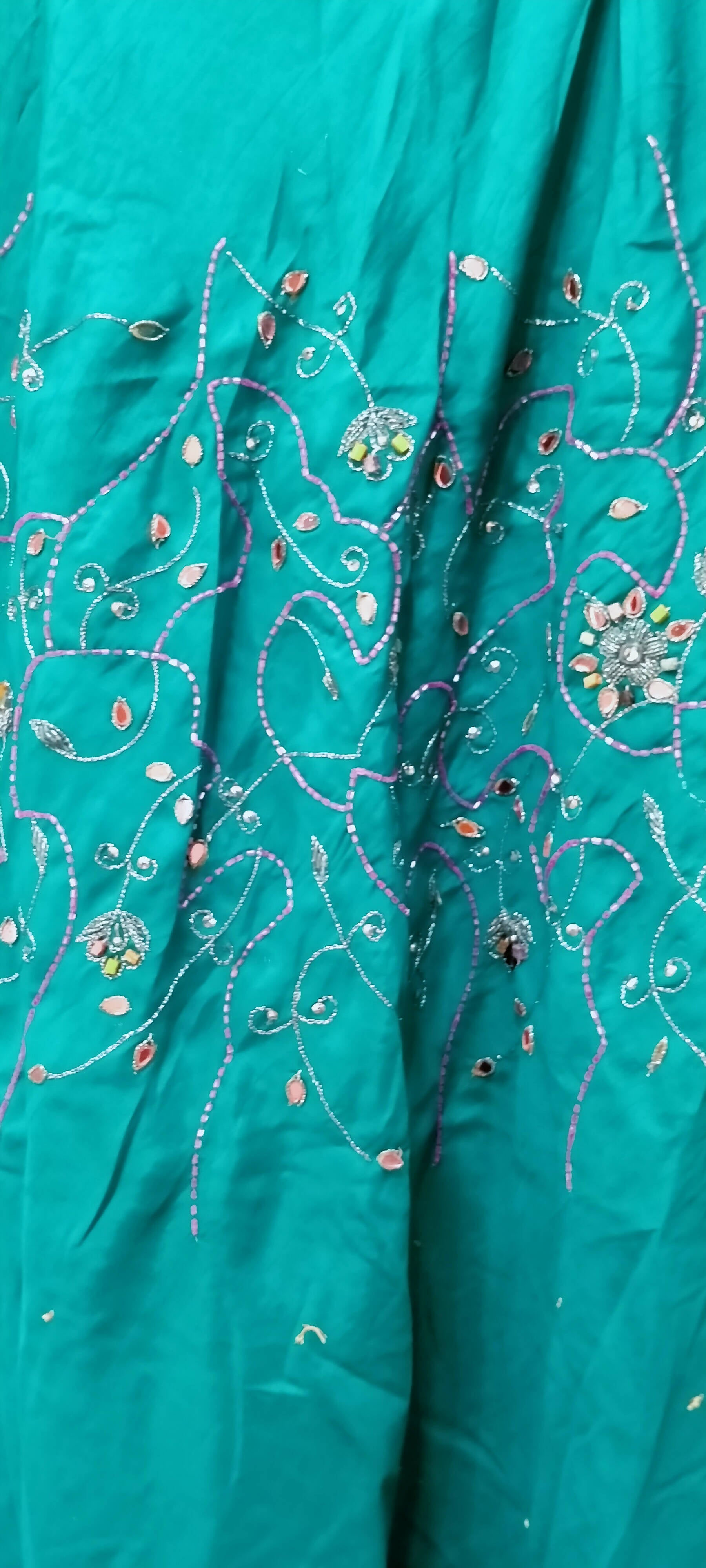 Beautiful Lehanga with Crushed Dupatta | Women Locally Made Formals | Worn Once