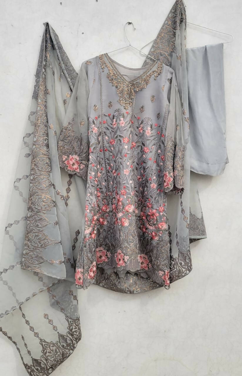 Embroidered Frock Suit | Women Locally Made Formals | Small | Worn Once