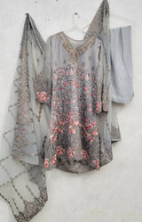 Embroidered Frock Suit | Women Locally Made Formals | Small | Worn Once