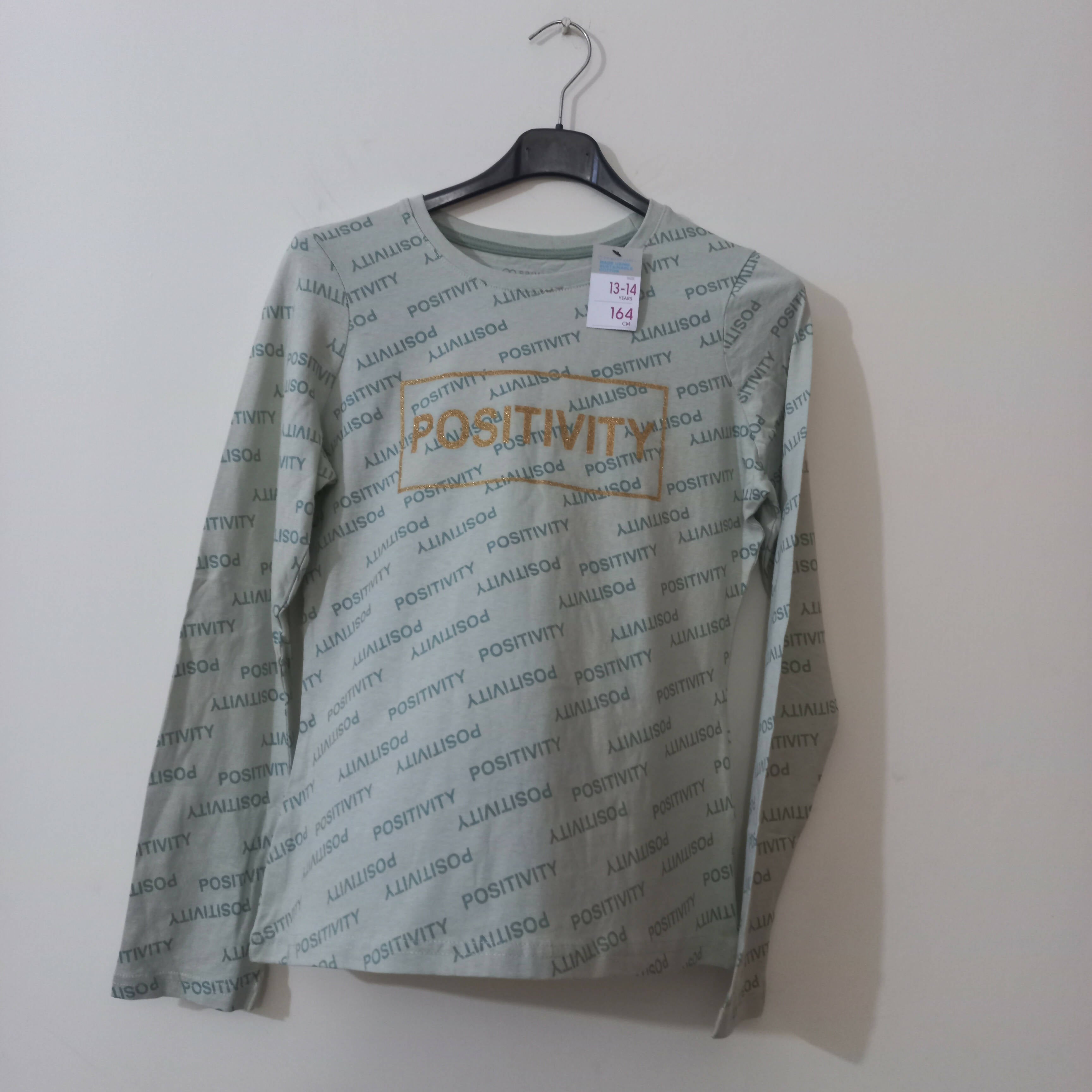 Primark | Positivity T-Shirt | Women Tops & Shirts | Small | Brand New With Tags