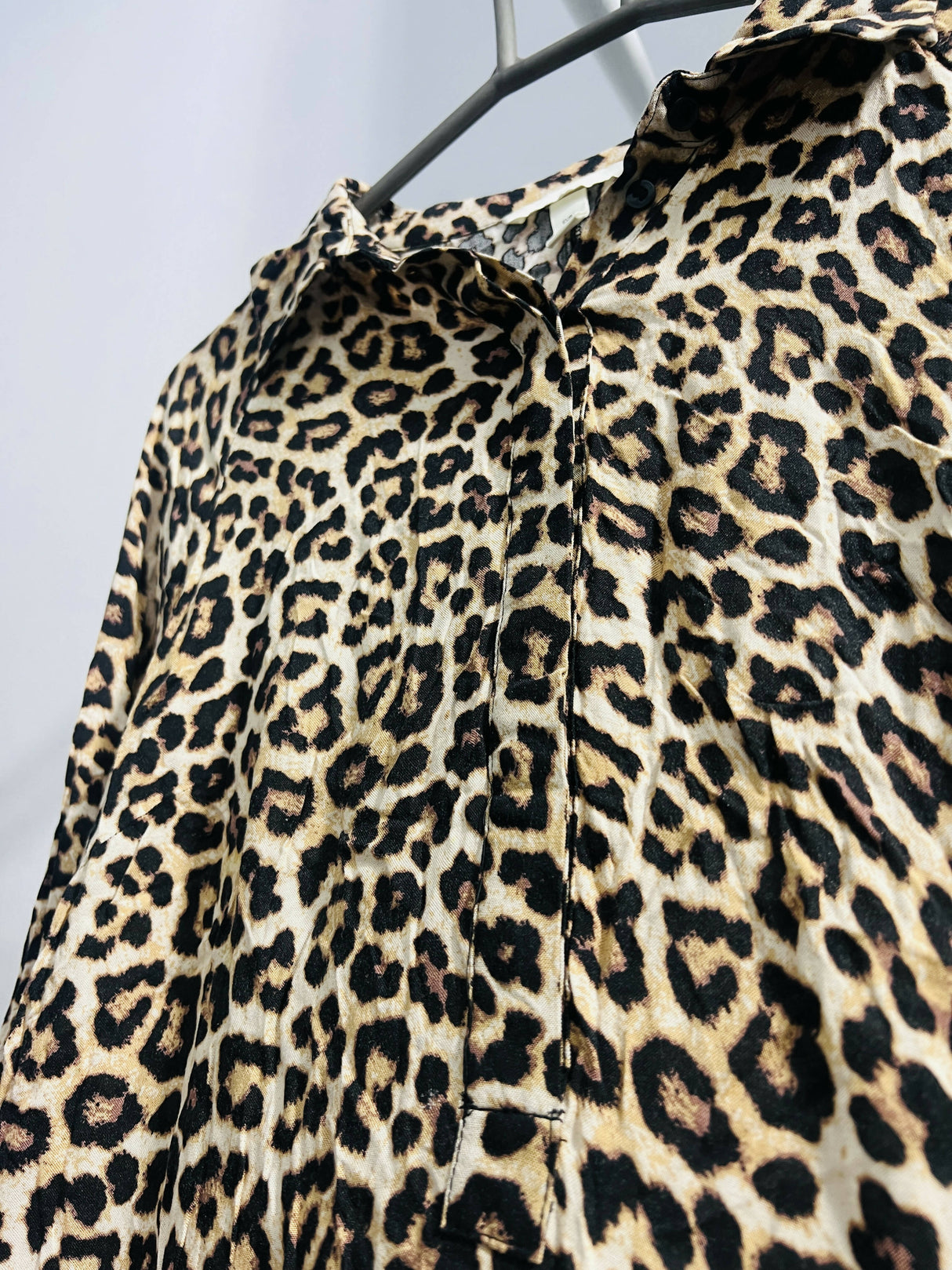 H & M | Animal Print Linen Dress | Women Frocks & Maxis | Small | New