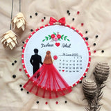 KJ Craft Boutique | Embroidered Hoops For Weddings| For Your Home | New