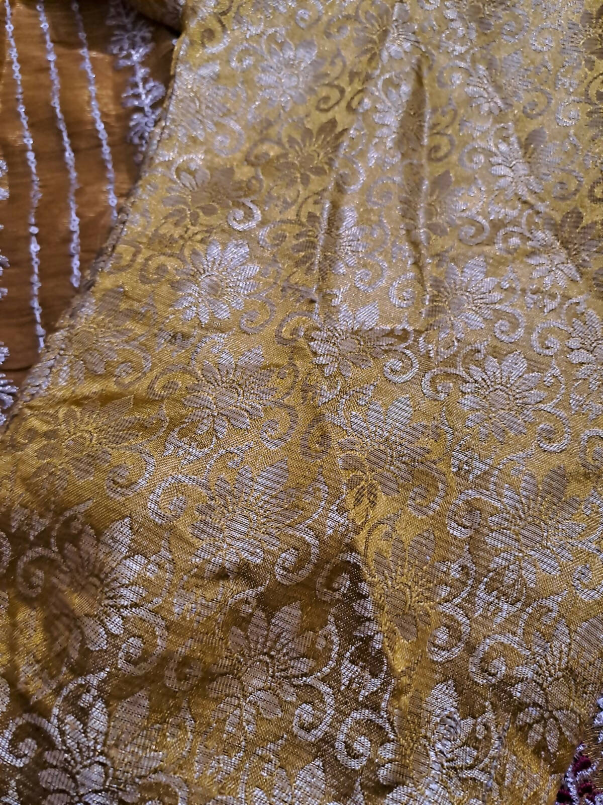 Fully Embroided Mustard Suit | Women Locally Made Formals | Medium | Worn Once