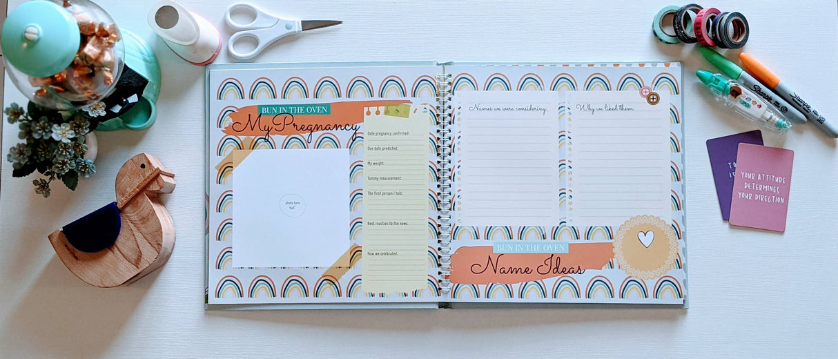 Tiny & Mighty Baby Memory Books | Children's Books| Size: 10x10| New