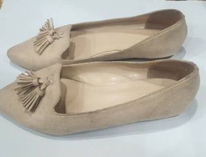 Unze London | Beige pump shoe (size 39) | Women Shoes | Preloved