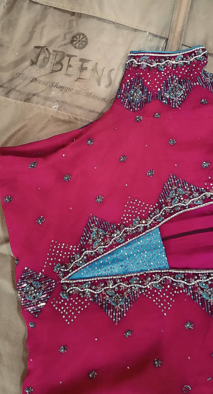 Pink 3 Piece Shalwar Kameez | Women Formals | Preloved