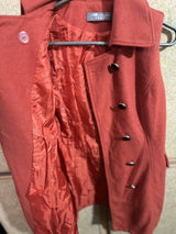 Orange Sleeveless Coat | Women Sweaters & Jackets | Medium | Worn Once