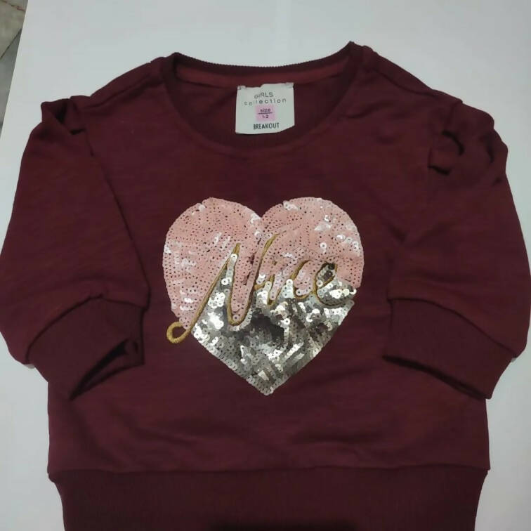 Sweat Shirt (Size: M ) | Girls Tops & Shirts | Brand New With Tags