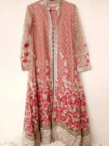 Fancy Tea Pink Frok | Women Locally Made Formals | Medium to Large | Worn Once