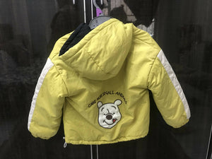 Yellow Kids Warm Jacket ( Size : Suitable For 3-4 years old Boy ) | Kids Winter | Preloved