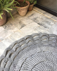 Grey Large braided rug | For Your Home | Preloved