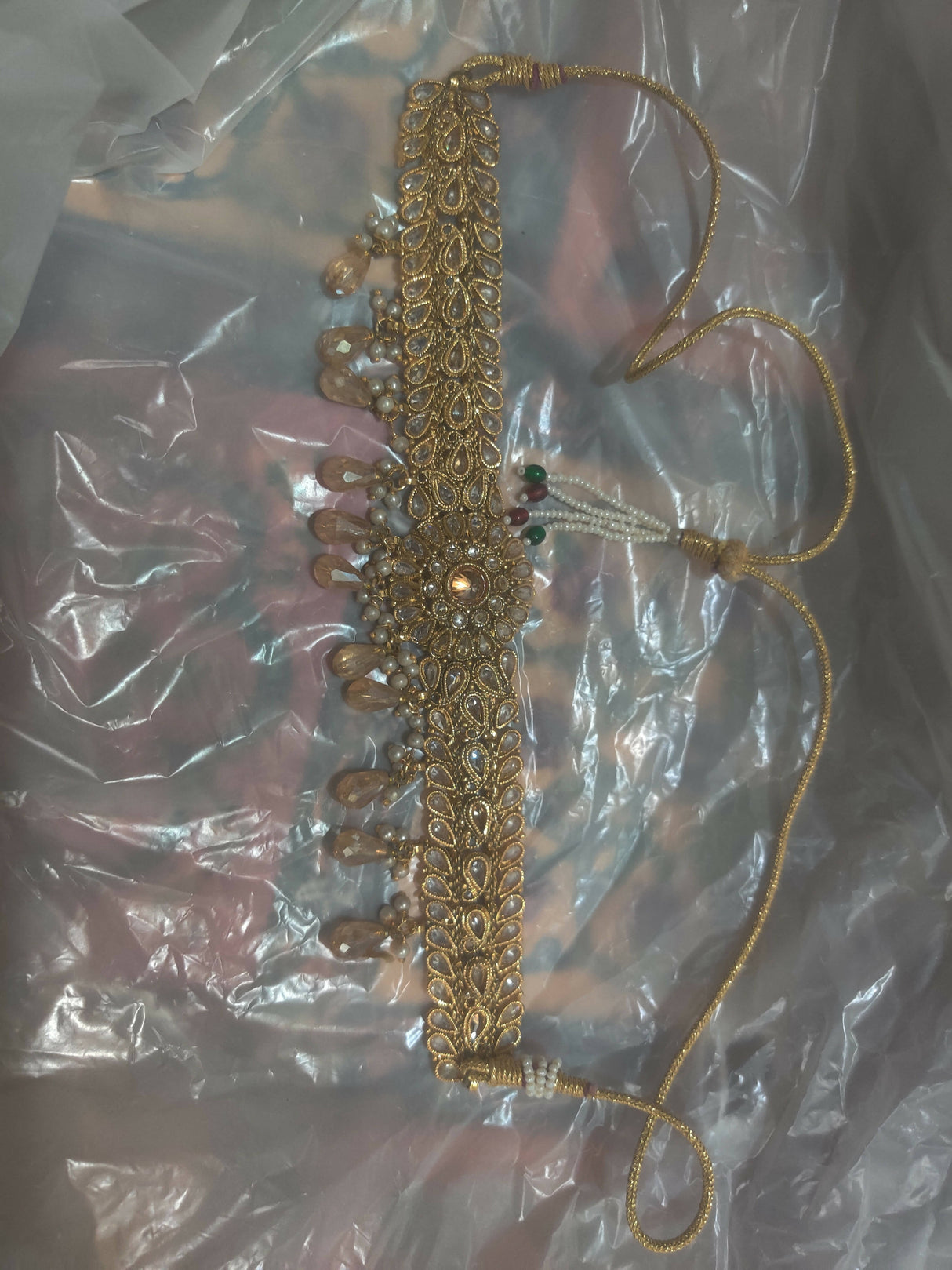 Beautiful Golden Necklace | Women Jewelry | Worn Once