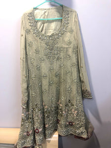 Embroidered Formal Dress (Size: UK 3) | Women Formals | Worn Once