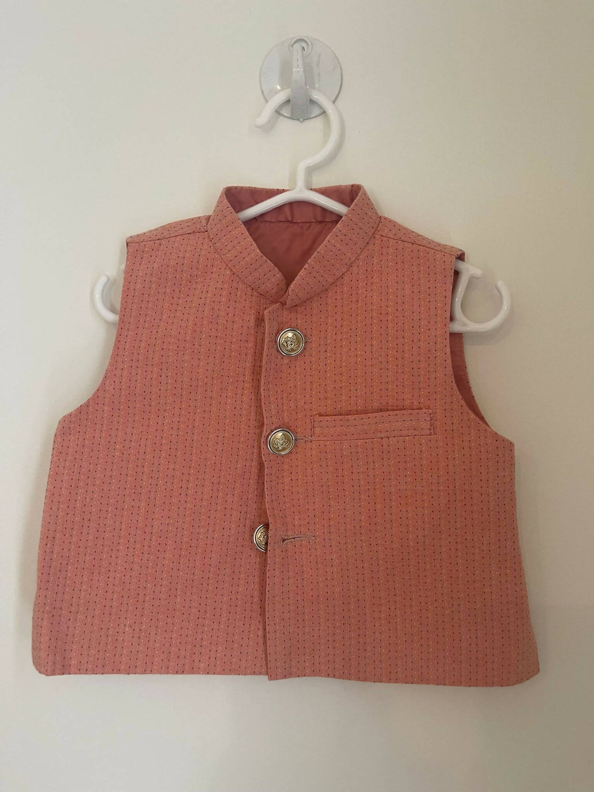 Pink Waist Coat | Size 4-5yrs and Size 7 | Boys Shalwar Kameez | Preloved