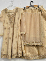 Heavy Maxi with Masoori Lehnga | Women Locally Made Formals | Small | Worn Once