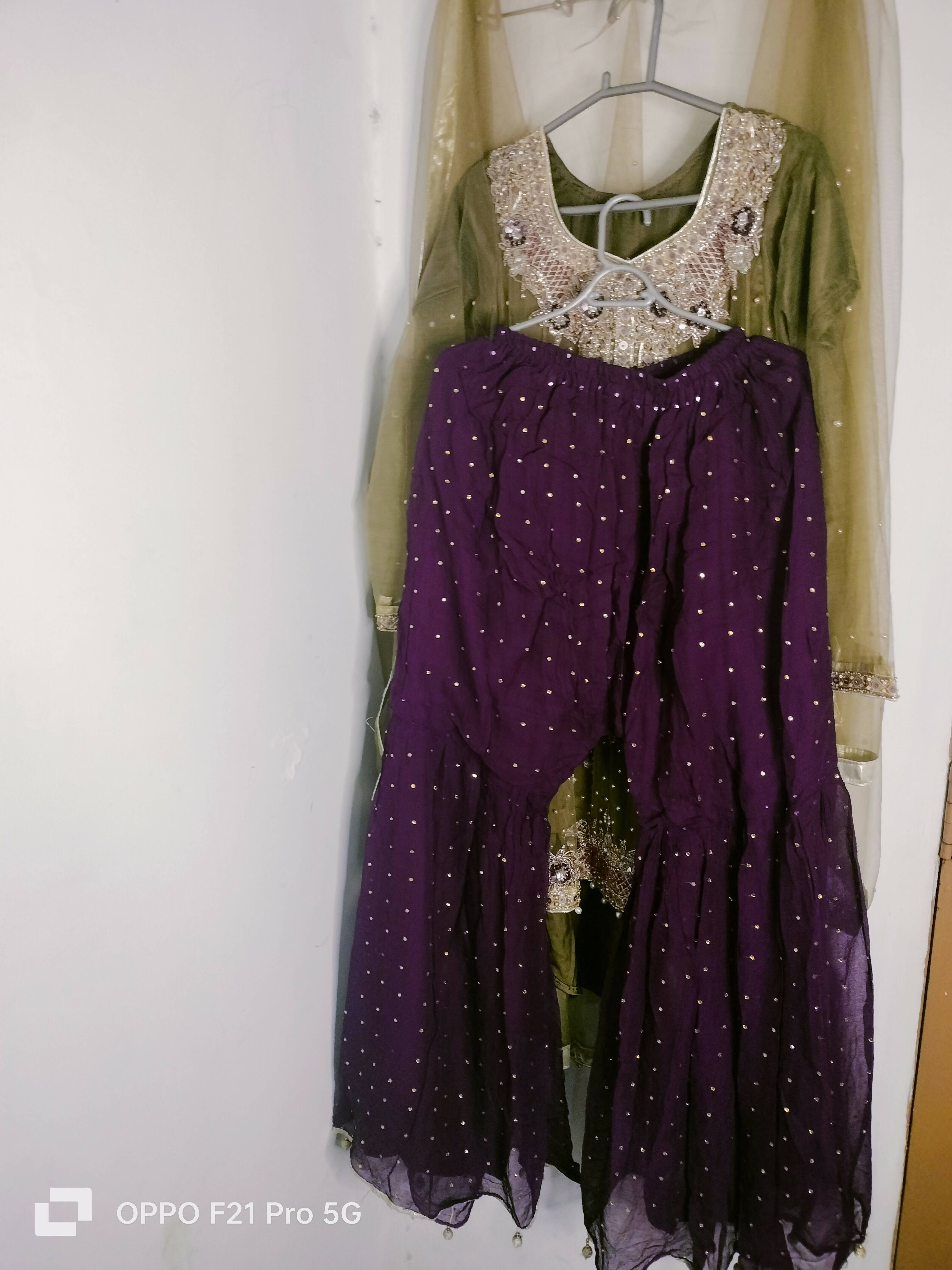 Fully Embellished Suit | Women Locally Made Formals | Small | Worn Once