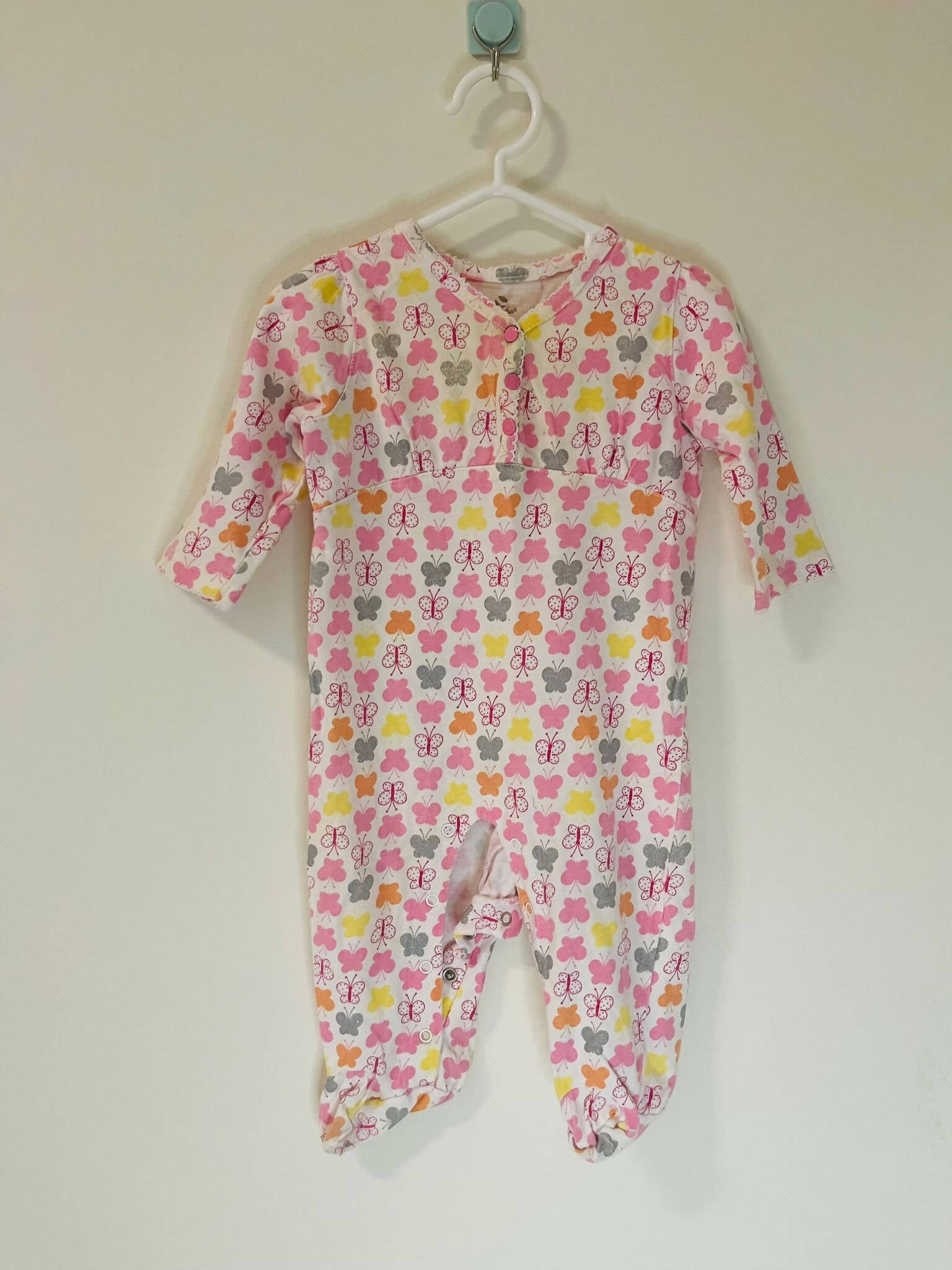 Absorba | Pink Onesie 3-6 months | Girls Bodysuits & Onesies | Preloved