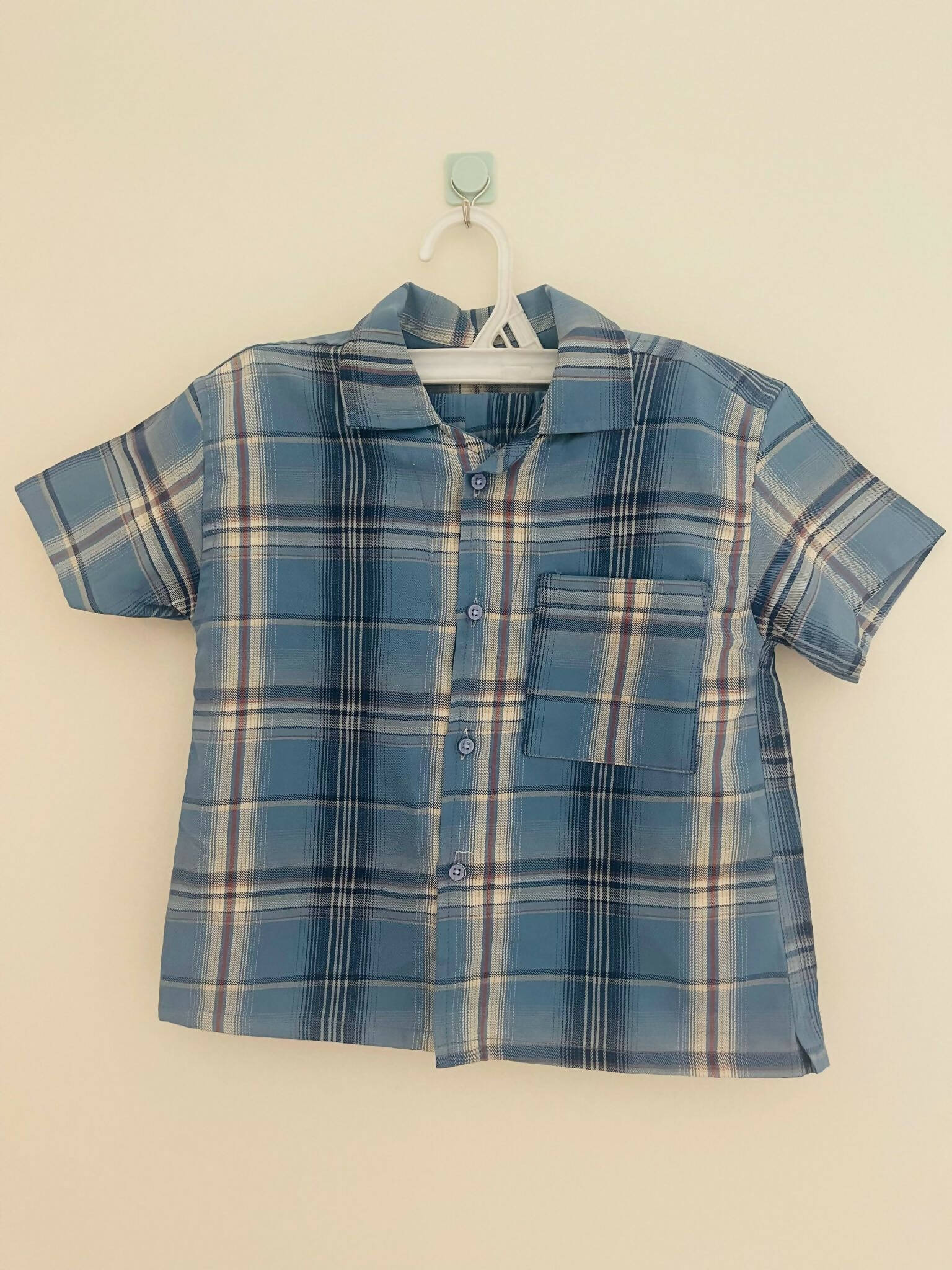 Blue Shirt and Shorts (2-3 years) | Boys Tops & Shirts | Preloved