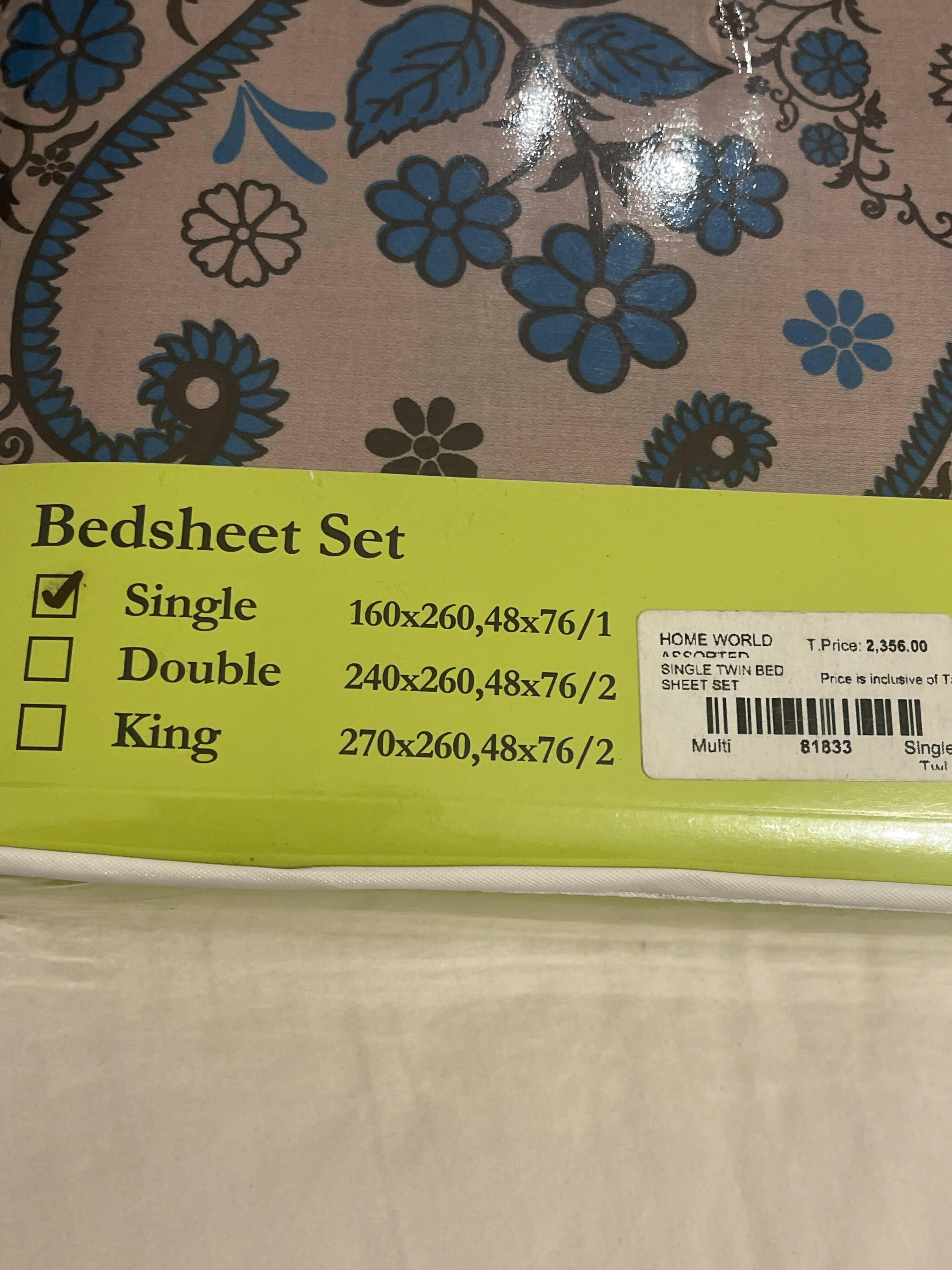 Ideas | 2 Single Bedsheets | New