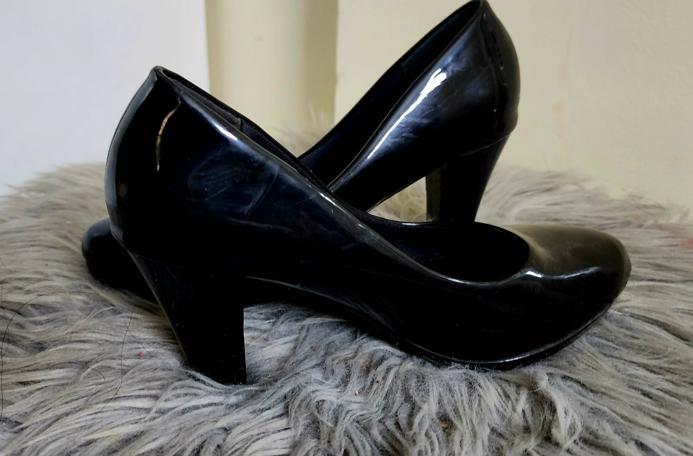 Borjan | Black heels (Size: 38 ) | Women Shoes | Worn Once