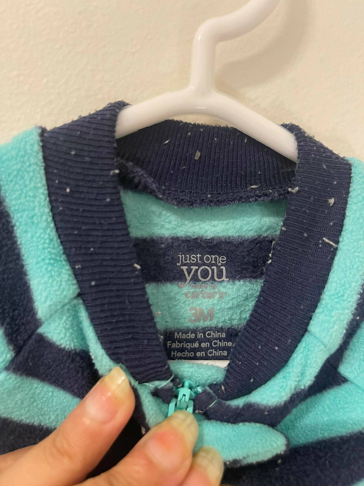 Carter’s | Blue Onesie (3 months) | Kids Bodysuits & Onesies | Preloved