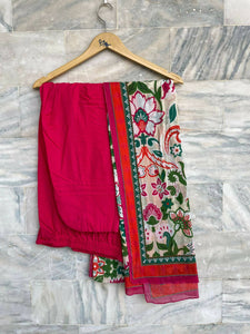 Zellbury | Pink 3 pc Suit (Size: L ) | Women Branded Kurta | New
