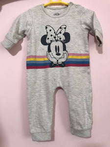 Minnie minors | Grey romper 0-3 months | Kids Bodysuits & Onesies | Brand New