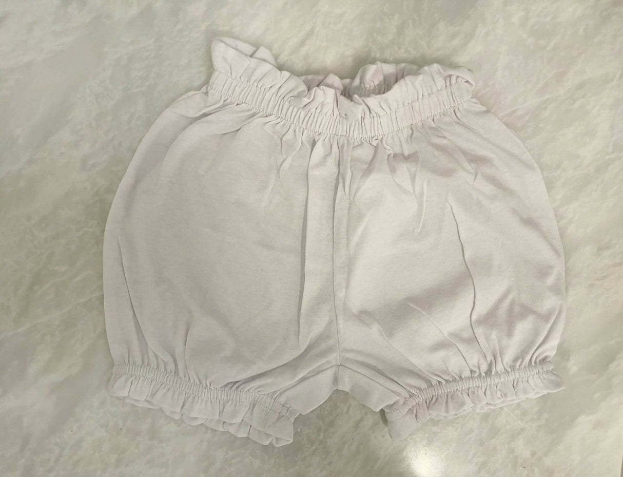 White Bubble Shorts | Girls Bottoms & Pants | Size: 2-3 Yrs | Preloved