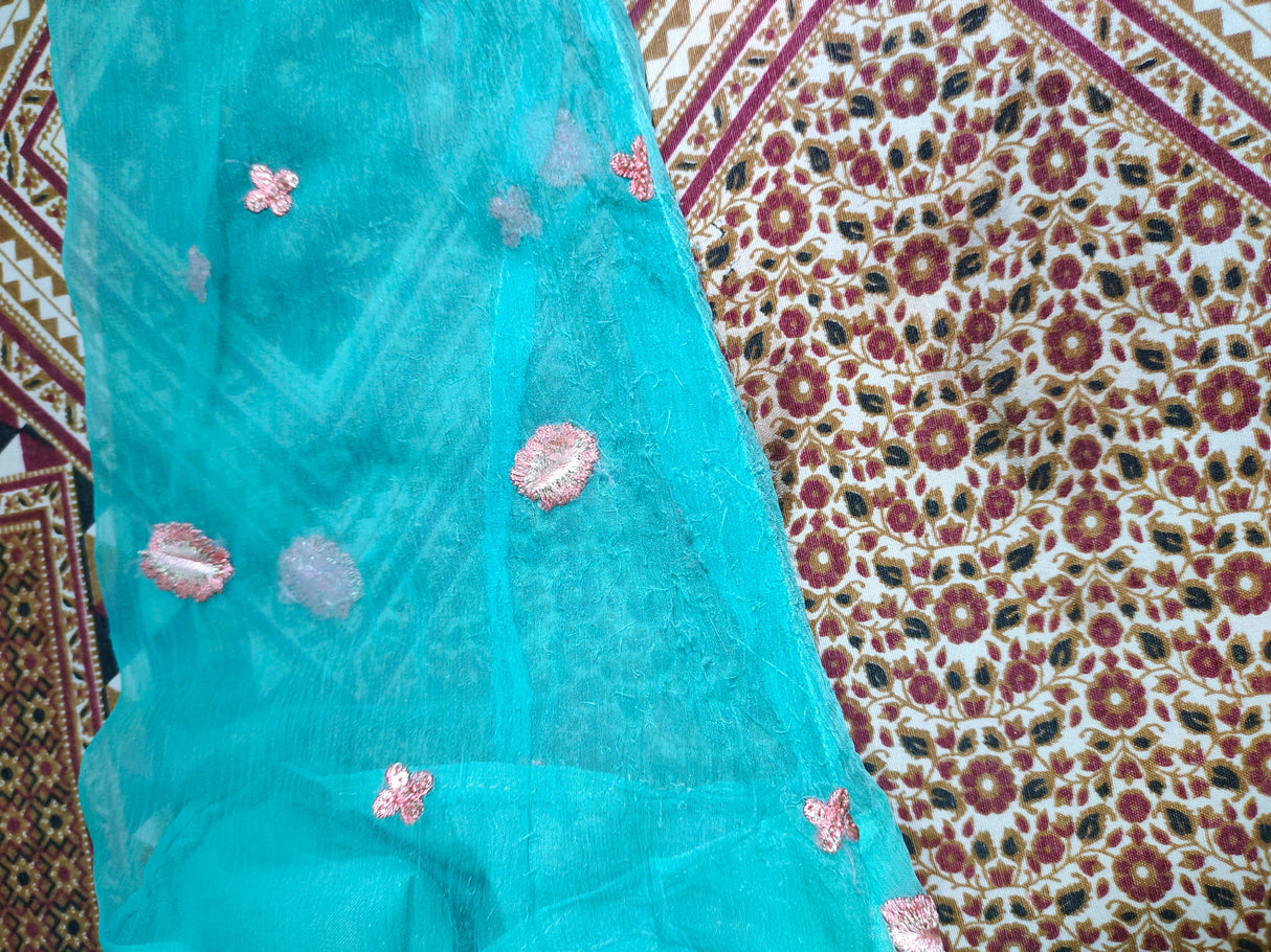 Stylish Blue Suit | Women Locally Made Formals |Medium | Preloved