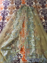 Stunning Golden Bridal Maxi | Women Bridals | Medium | Worn Once