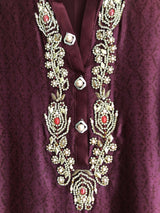 Maroon Silk Kurta | Women Locally Made Formals | Large | New