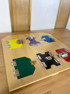 Latch Board | Kids Montessori Toys | Brand New