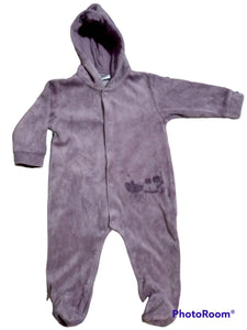 Juniors | Full Bodysuit With Hood ( Size : Suitable For 3-6 Months Old ) | Bodysuits & Onesies | Preloved