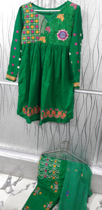 Rang Ja | Fully Embroided 3 PC Suit | Women Branded Formals | Small | Preloved