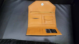 Borjan | Orange Wallet | Women Bags | Small | Preloved