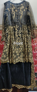 Sana Safinaz | Full length Shirt with Skirt | Women Branded Formals | Worn Once