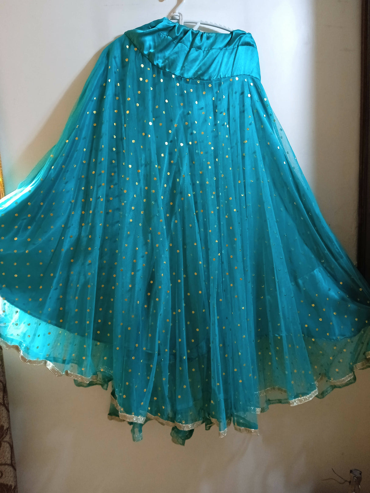 Stylish Blue Lehnga Suit | Women Formals | Ghararas, Shararas & Lehngas | Small | Preloved
